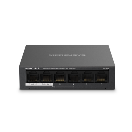 Switch De Bureau Mercusys MS110P / 10 ports 10/100 Mbps avec PoE+ 8 ports - photo 5