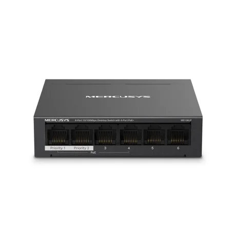 Switch De Bureau Mercusys MS110P / 10 ports 10/100 Mbps avec PoE+ 8 ports - photo 5