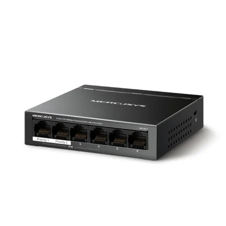 Switch De Bureau Mercusys MS110P / 10 ports 10/100 Mbps avec PoE+ 8 ports - photo 6