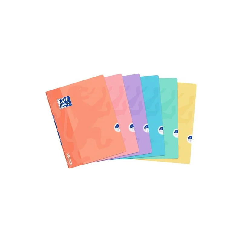 Cahier OPENFLEX Pastel AGRAFE / A4 / 96P / Transparent