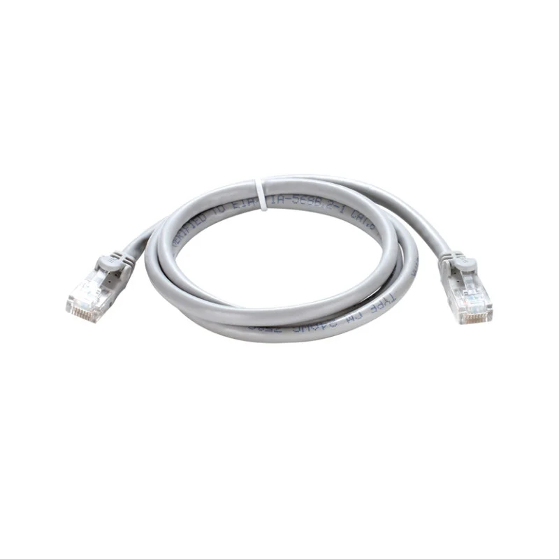 Câble RJ45 Cat6 UTP LSZH 24AWG 1M Gris
