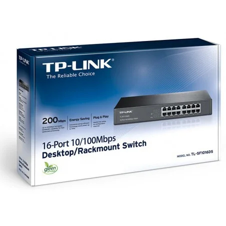 Switch Rackable TP-Link 16 ports 10/100 Mbps - TP-Link - photo 5