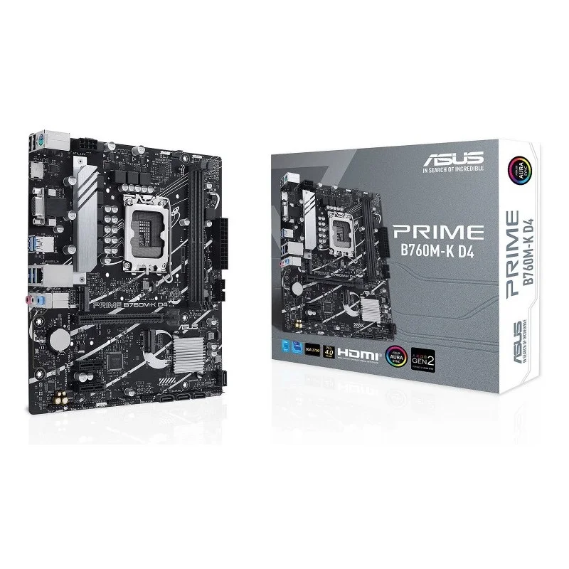 Carte mére Asus PRIME B760M-K D4 LGA1700 - Asus - photo 2