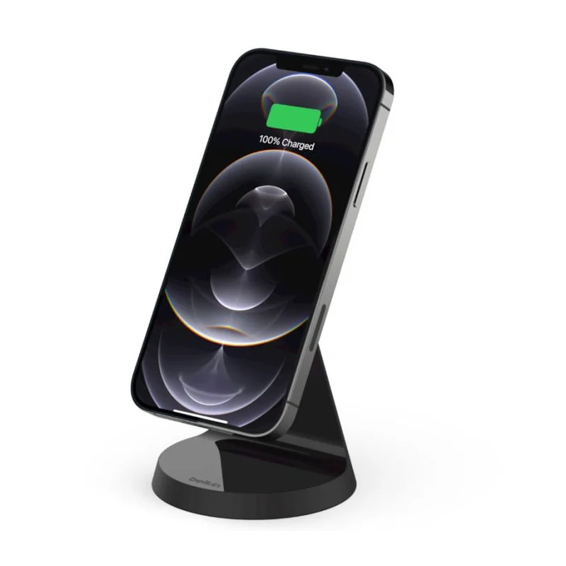 Support de Charge Sans Fil + ADAPTATEUR SECTEUR / 7.5 W / NOIR - photo 2