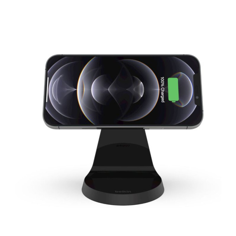 Support de Charge Sans Fil + ADAPTATEUR SECTEUR / 7.5 W / NOIR - photo 3