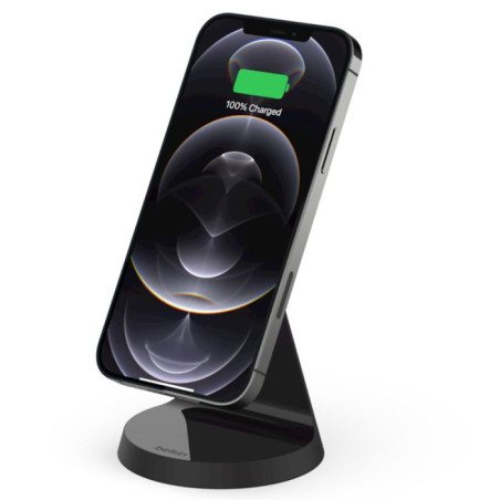 Support de Charge Sans Fil + ADAPTATEUR SECTEUR / 7.5 W / NOIR - photo 8