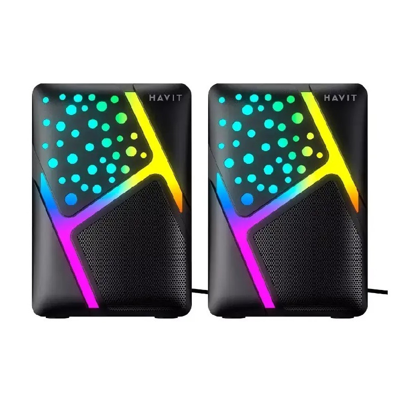 Haut Parleur HAVIT SK763  / Noir / RGB - photo 1