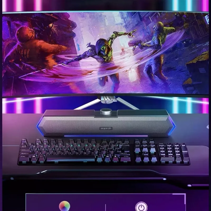 Haut Parleur Filaire GAMER HAVIT M19 / NOIR - photo 4
