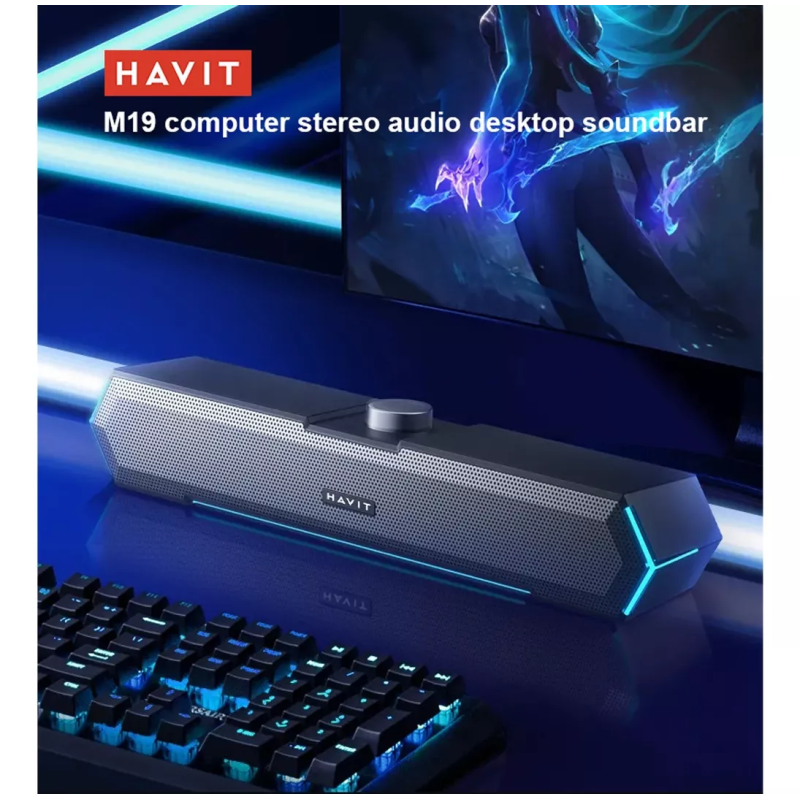Haut Parleur Filaire GAMER HAVIT M19 / NOIR - photo 5