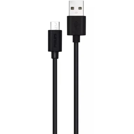 Câble USB Vers micro-USB Philips 1.2 m / Noir - Philips - photo 4