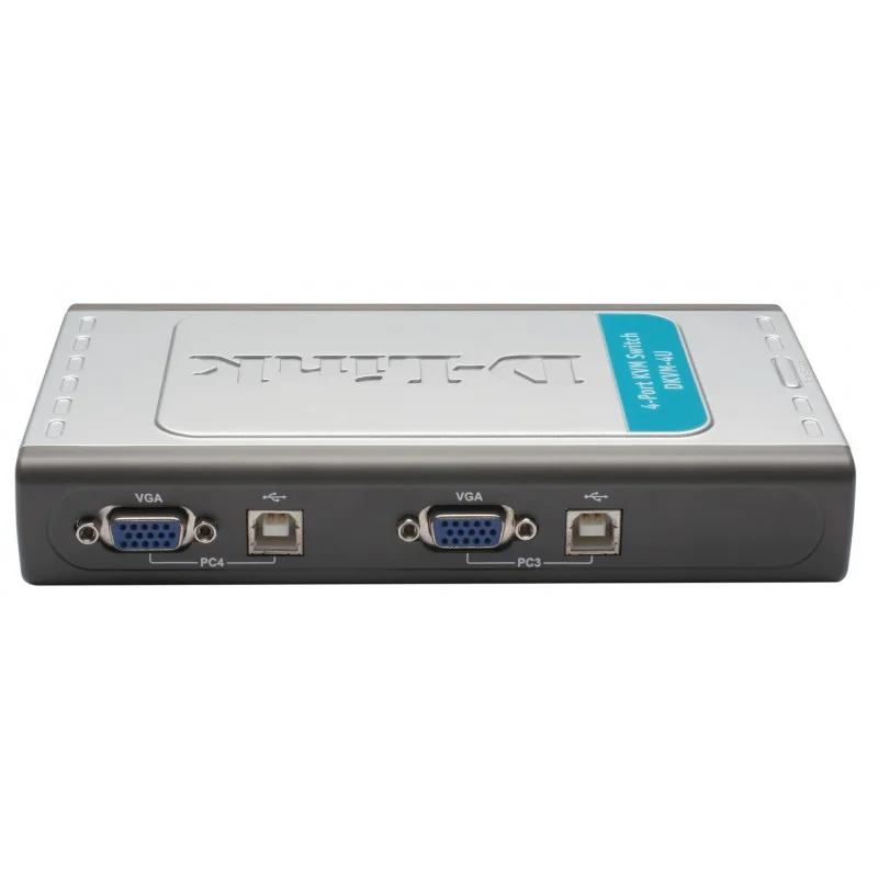DKVM-4U Switch 4 ports clavier-écran-souris avec câbles intégrés USB - photo 3