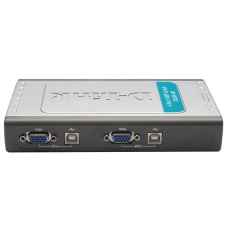DKVM-4U Switch 4 ports clavier-écran-souris avec câbles intégrés USB - photo 8