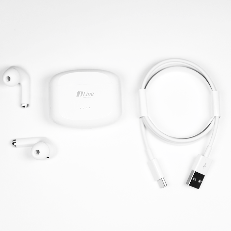 ECOUTEUR SANS FIL TLINE PODS PRO / TECHNOLOGY ANC / BLANC - photo 3