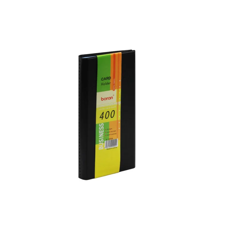 PORTE CARTE VISITE 400  PCS NOIR