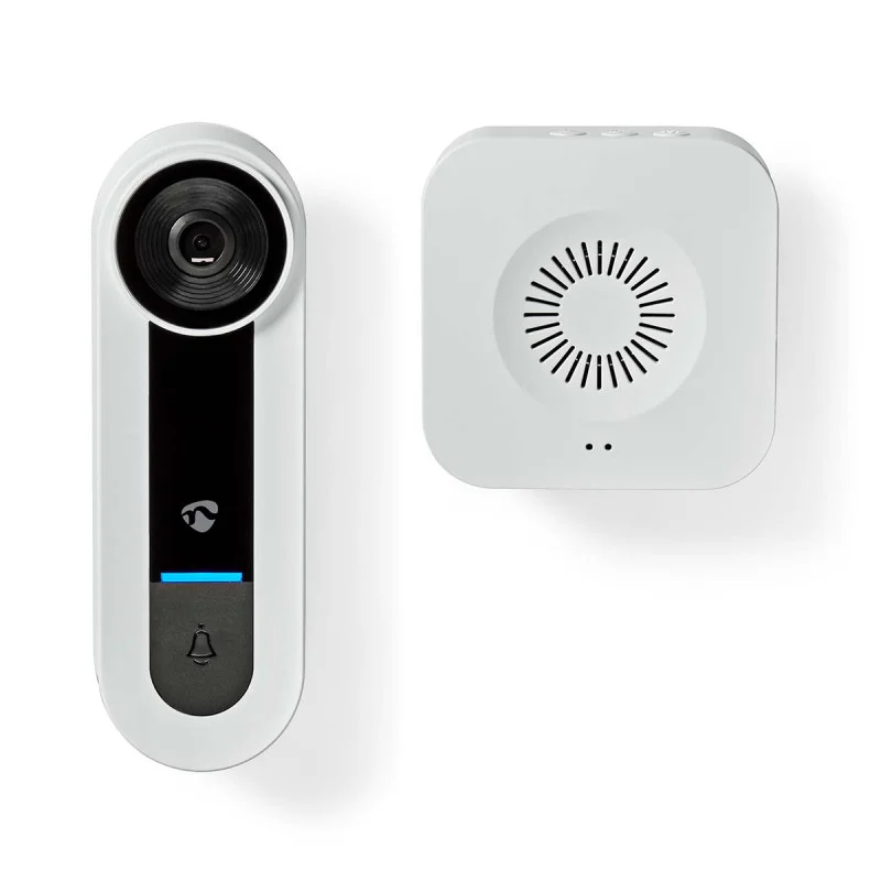 Sonnette vidéo SmartLife Wi-Fi / Avec détecteur de mouvement / Blanc
