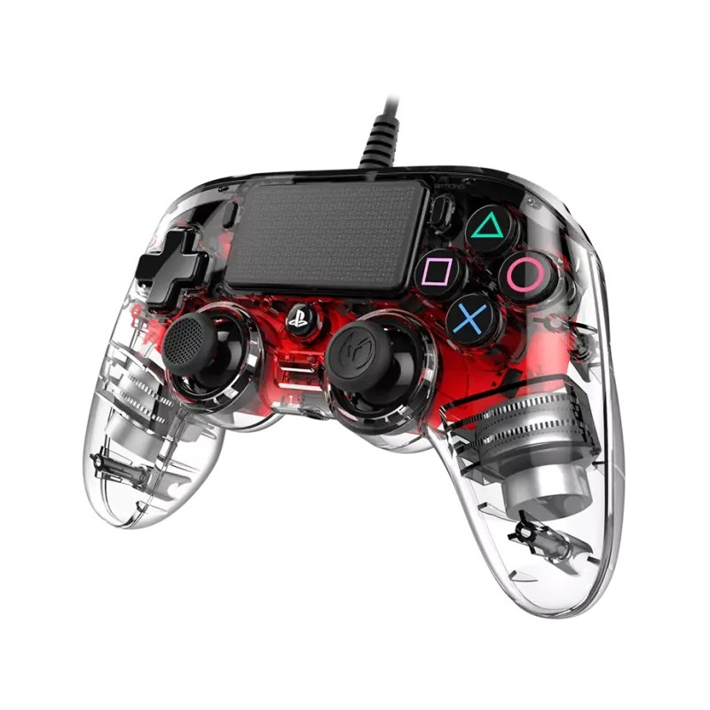 MANETTE DE JEU NACON FILAIRE POUR PS4 / Rouge - Nacon - photo 2