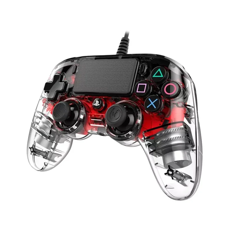 MANETTE DE JEU NACON FILAIRE POUR PS4 / Rouge - Nacon - photo 2