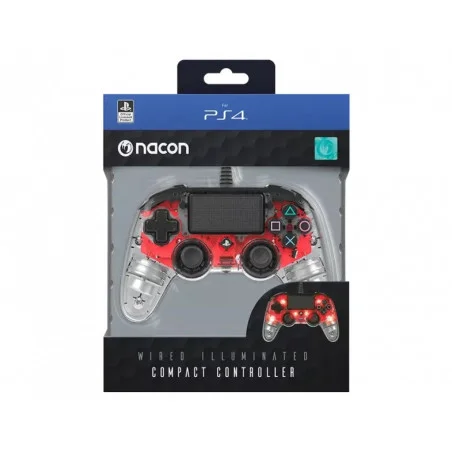 MANETTE DE JEU NACON FILAIRE POUR PS4 / Rouge - Nacon - photo 11