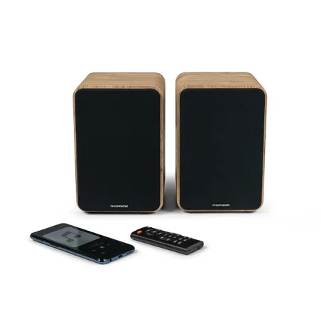 SET 2 ENCEINTES BOIS CLAIR THOMSON 100 Watts - photo 14