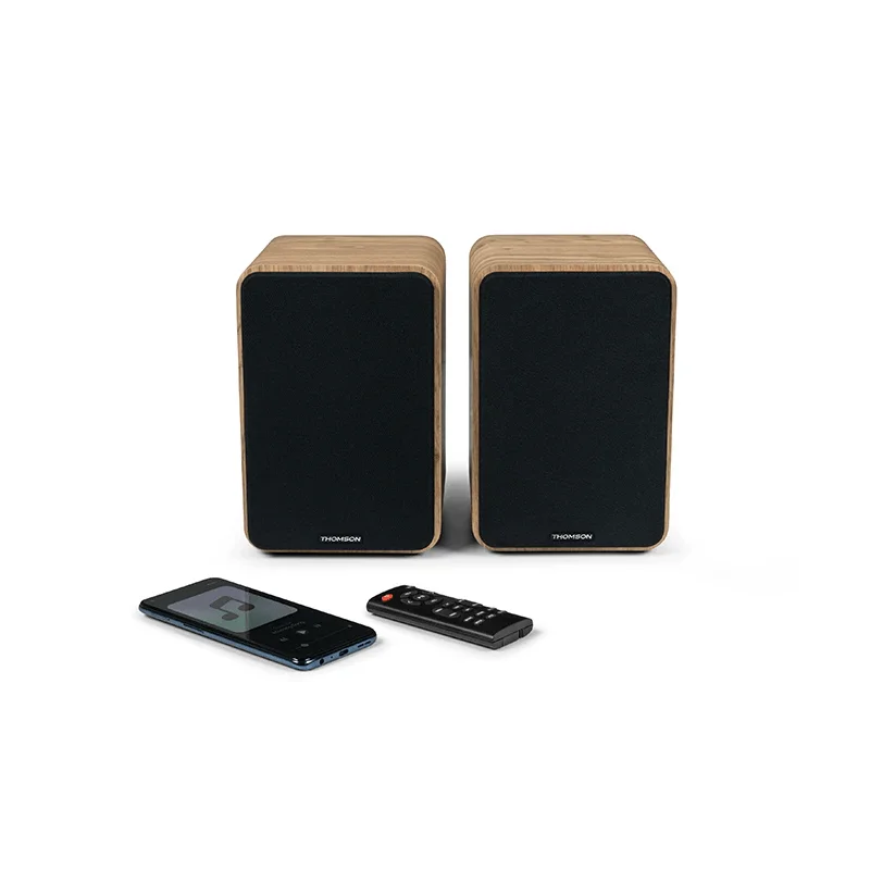 SET 2 ENCEINTES BOIS CLAIR THOMSON 100 Watts - photo 4
