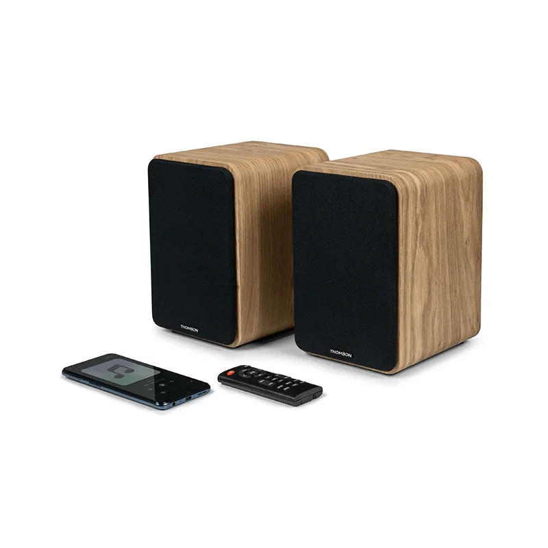 SET 2 ENCEINTES BOIS CLAIR THOMSON 100 Watts - photo 7