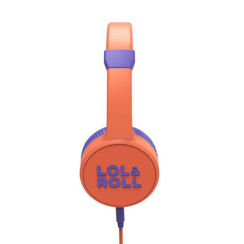 CASQUE FILAIRE ENERGY SISTEM LOL&ROLL POP POUR ENFANT / ORANGE - photo 2