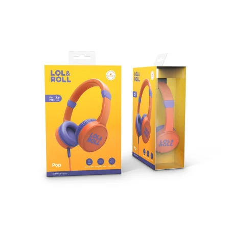 CASQUE FILAIRE ENERGY SISTEM LOL&ROLL POP POUR ENFANT / ORANGE - photo 17