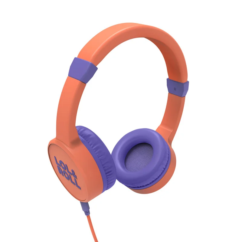 CASQUE FILAIRE ENERGY SISTEM LOL&ROLL POP POUR ENFANT / ORANGE - photo 4