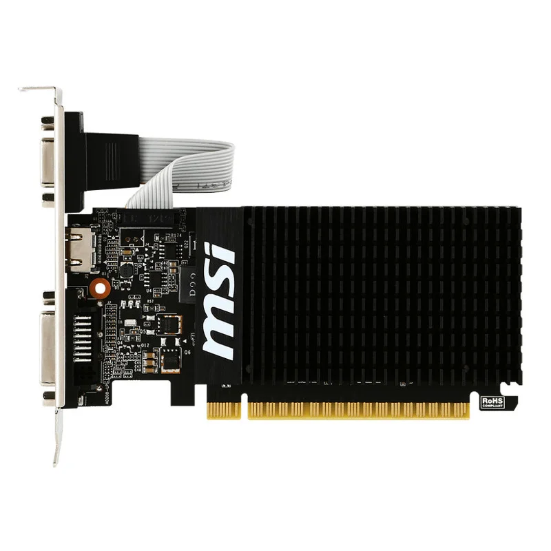 Carte Graphique MSI GeForce GT 710 LP / 2 Go DDR3 - MSI - photo 4