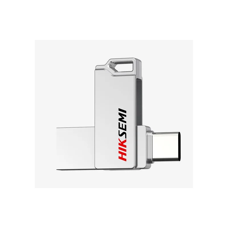 Clé USB Type C Hiksemi E327C 32 Go / USB 3.2 / Gris
