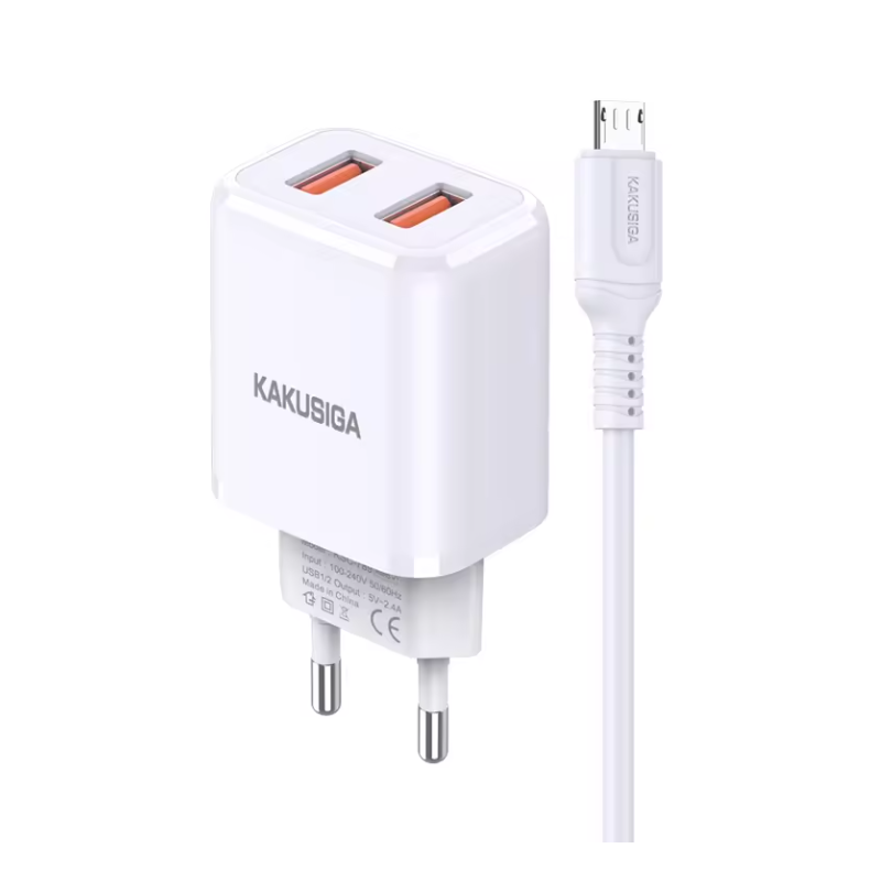CHARGEUR MICRO-USB  DUAL PORT SMART - photo 1
