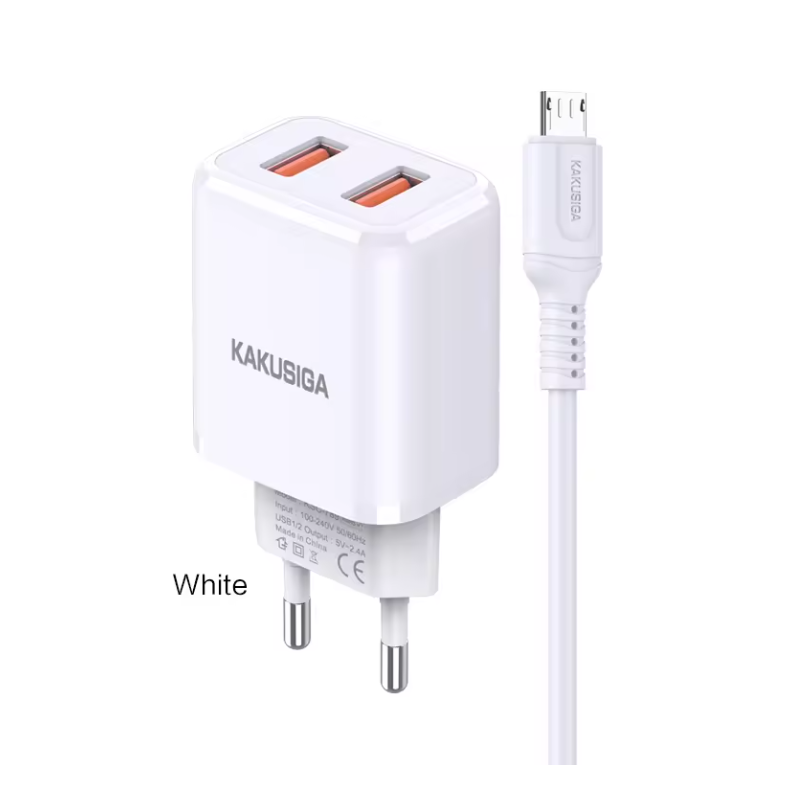 CHARGEUR MICRO-USB  DUAL PORT SMART - photo 2