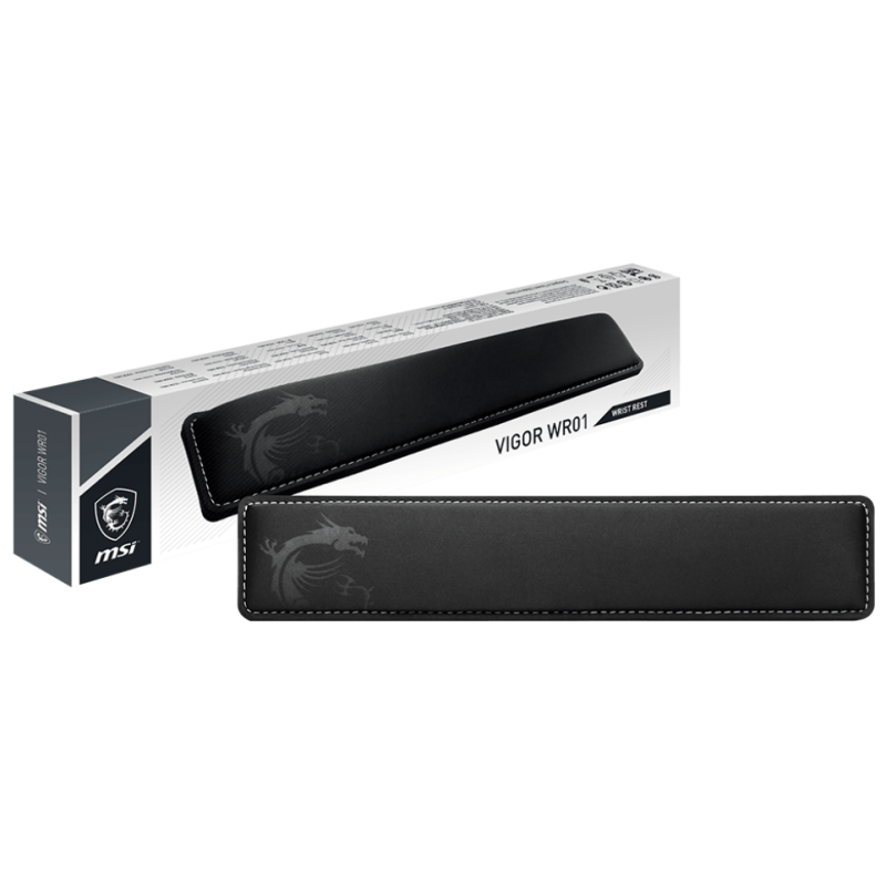 Repose-Poignet pour Clavier MSI Vigor WR01 Antibactérien / Noir - MSI - photo 1