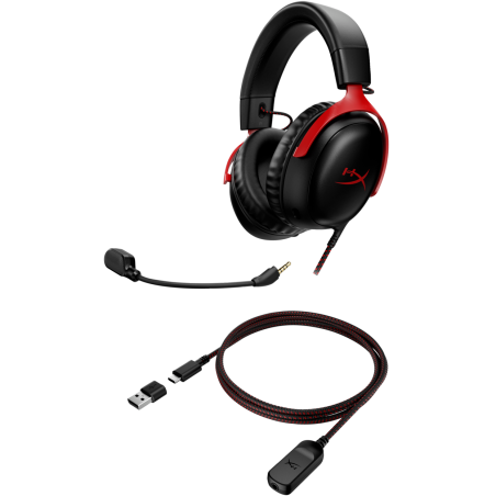 Casque Gaming HP HyperX Cloud III / Black & Red - HP - photo 18