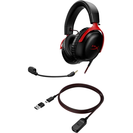 Casque Gaming HP HyperX Cloud III / Black & Red - HP - photo 18