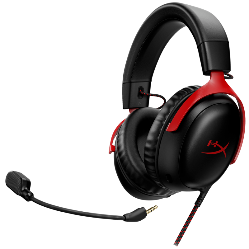 Casque Gaming HP HyperX Cloud III / Black & Red - HP - photo 4