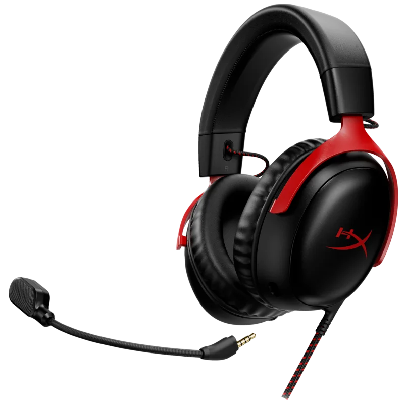 Casque Gaming HP HyperX Cloud III / Black & Red - HP - photo 4