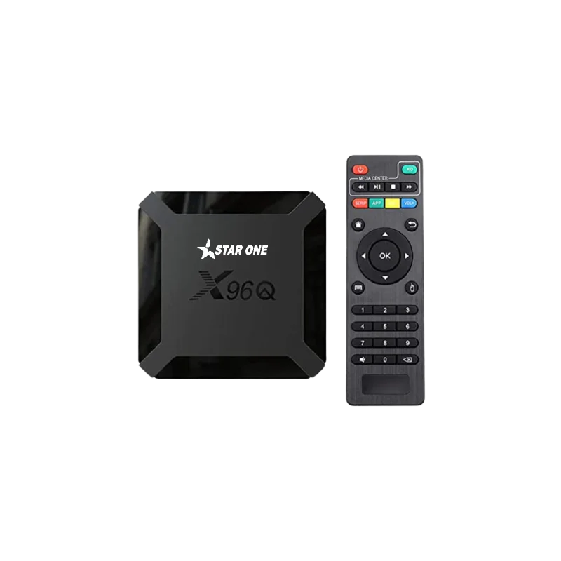 BOX TV ANDROID STAR ONE X96Q 4K 2 GO / 16 GO / NOIR
