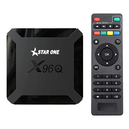 BOX TV ANDROID STAR ONE X96Q 4K 2 GO / 16 GO / NOIR - photo 3