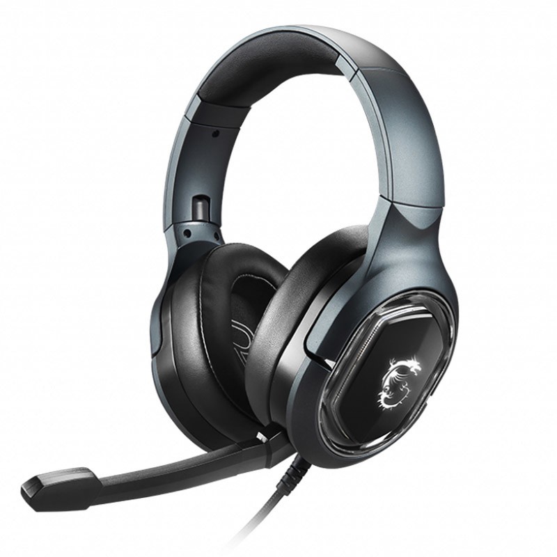 Micro-Casque Gaming MSI Immerse GH50 / USB / Noir - MSI - photo 1