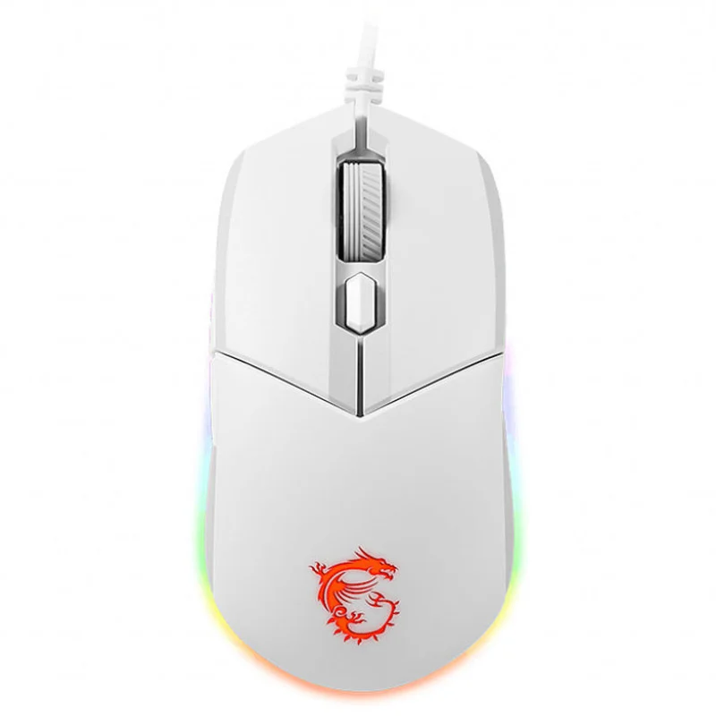 Souris USB Gamer MSI Clutch GM11 / White