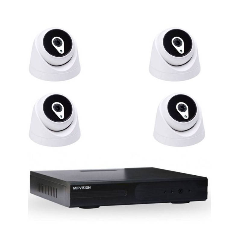 KIT DE SURVEILLANCE MIPVISION XDVR + 4 CAMÉRAS INTERNES 2MP - photo 1