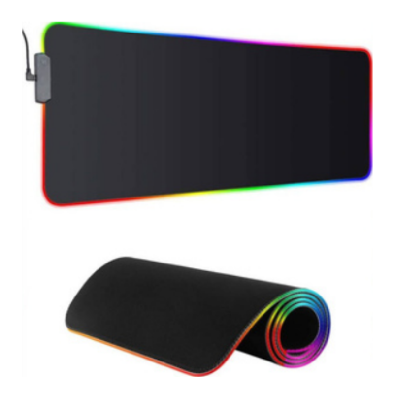 TAPIS SOURIS GAMING Wave Star MP002 / RGB / Noir - photo 2