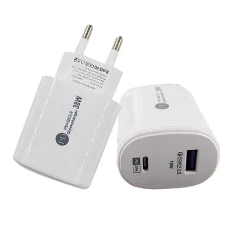 CHARGEUR BS-160 AVEC CÂBLE LIGHTNING / SMART CHARGE / NOIR - photo 3