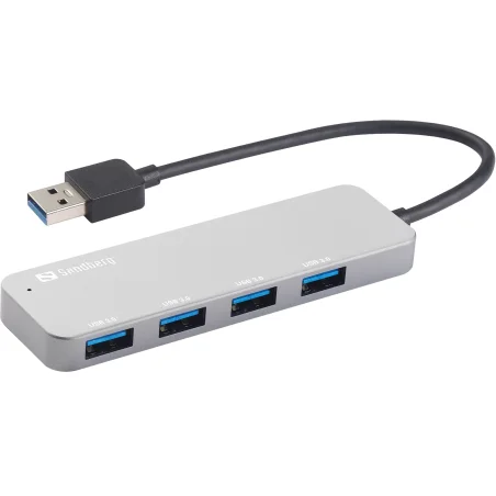 HUB USB SANDBERG USB 3.0 4 PORT / SILVER - photo 6