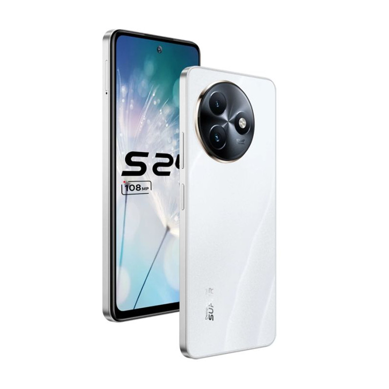Smartphone Itel S24 / 8 Go /256 GO / Blanc - photo 2