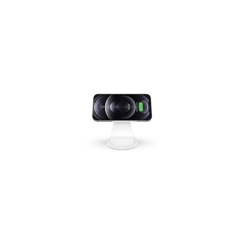 Support De Chargement Sans FIL WIB003VFWH + Adaptateur Secteur 7.5 W / Blanc - photo 4
