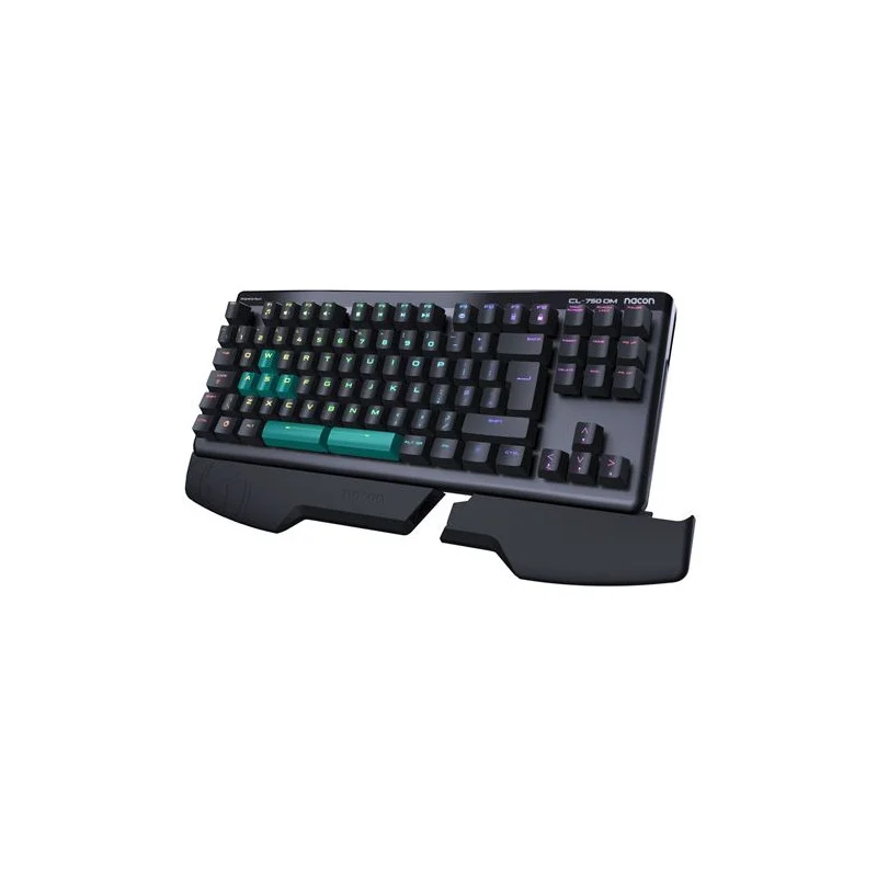 Clavier filaire gaming Nacon  Optique-mécanique /  Azerty /  Gris et Noir - Nacon - photo 2