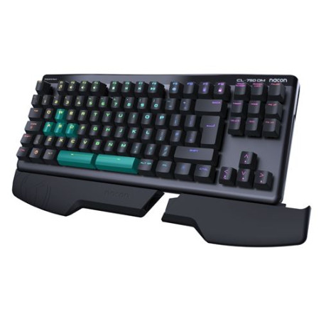 Clavier filaire gaming Nacon  Optique-mécanique /  Azerty /  Gris et Noir - Nacon - photo 5