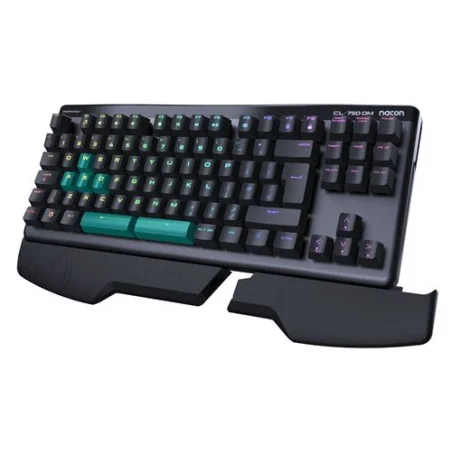 Clavier filaire gaming Nacon  Optique-mécanique /  Azerty /  Gris et Noir - Nacon - photo 5